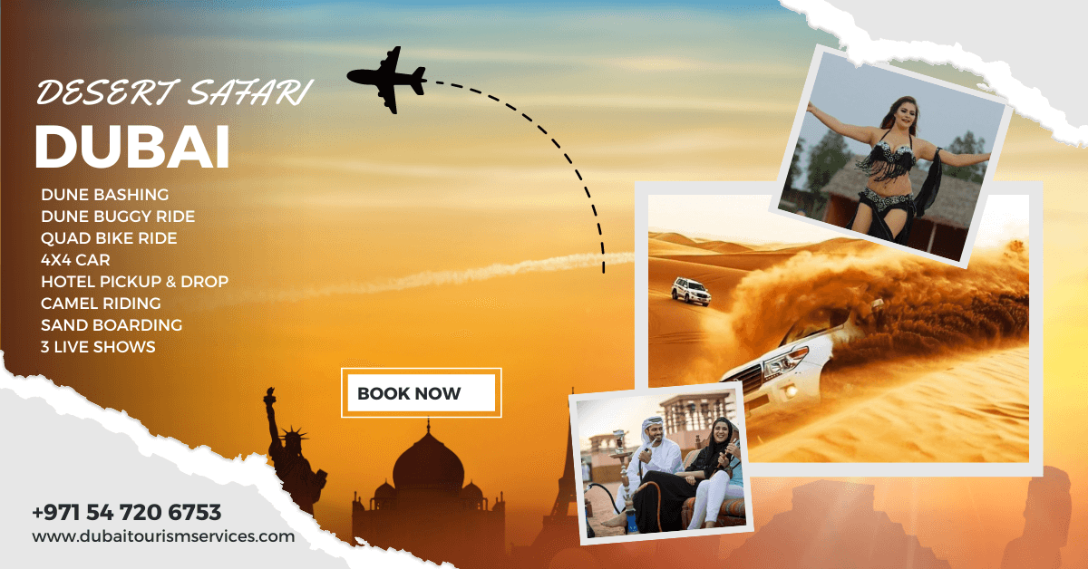 Dubai Desert Safari Ticket Price: Explore the Iconic Sands of Dubai!