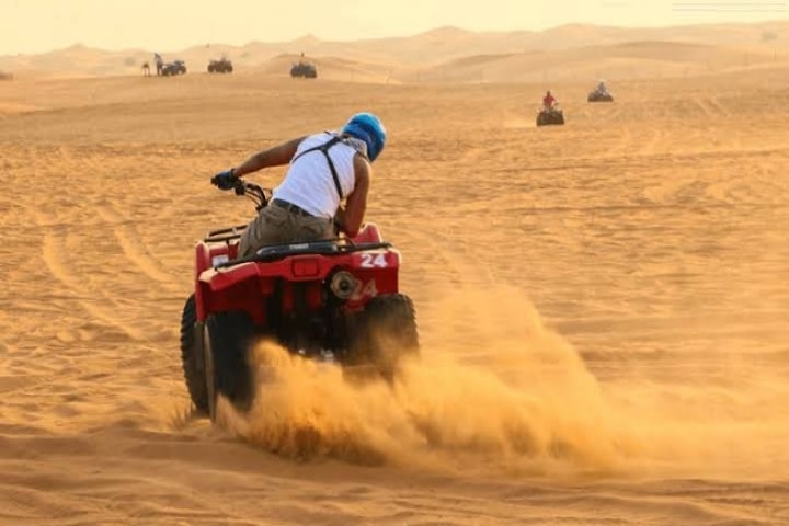Morning Desert Safari Dubai with Quad Bike Ride