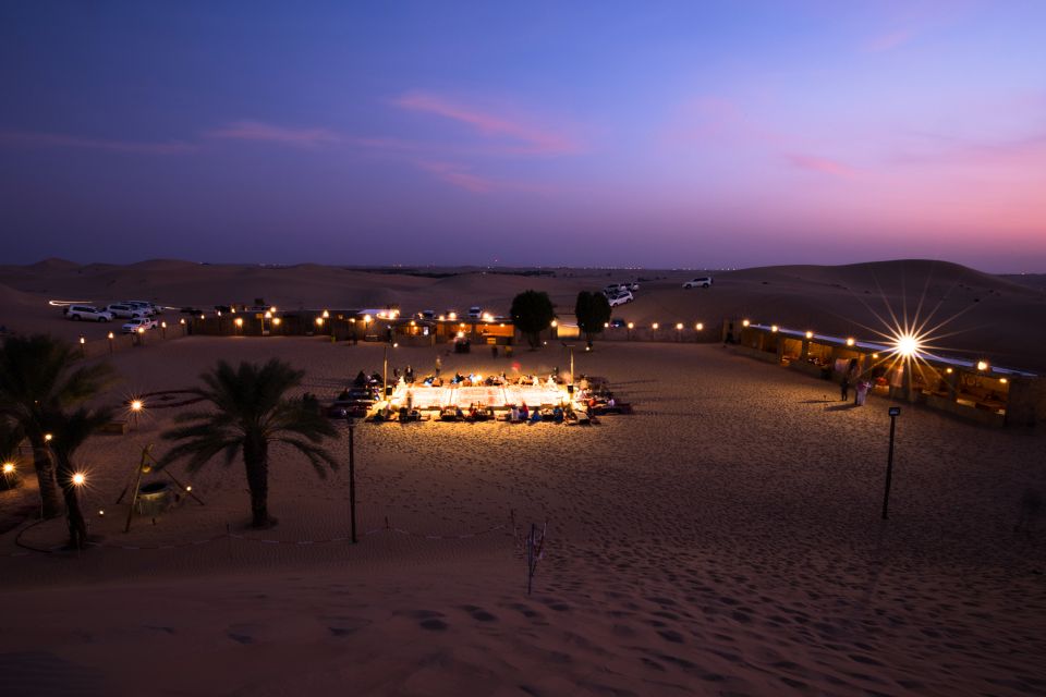 Abu Dhabi: Desert Safari with BBQ, Camel Ride & Sandboarding