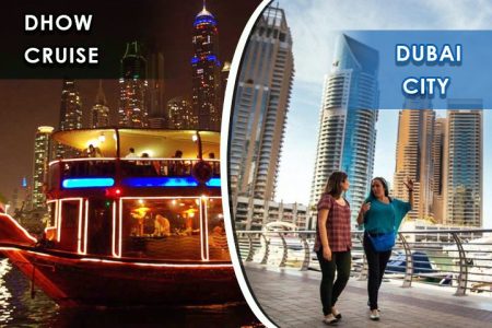 Dubai City Tour & Dhow Cruise Dinner- Combo Offer