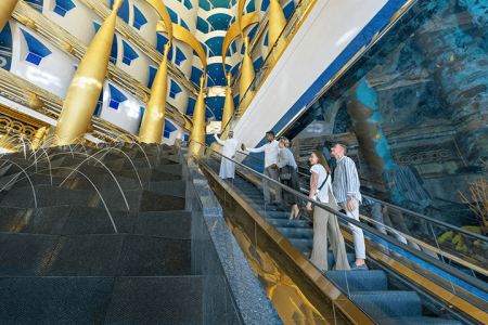 Dubai: Guided Tour Inside Burj Al Arab with Hotel Transfers