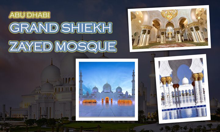 Shiekh Zayed Mosque in Abu Dhabi