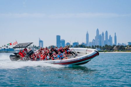 Dubai Speedboat Tour: Marina, Atlantis, Palm & Burj Al Arab