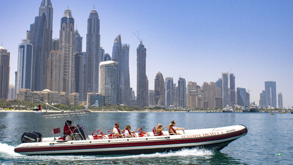 Dubai Speedboat Tour: Marina, Atlantis, Palm & Burj Al Arab