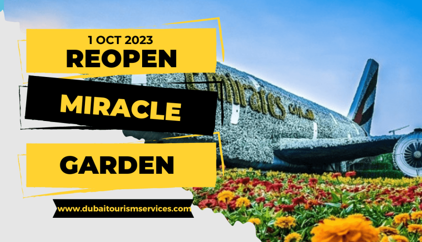 Dubai Miracle Garden Reopens
