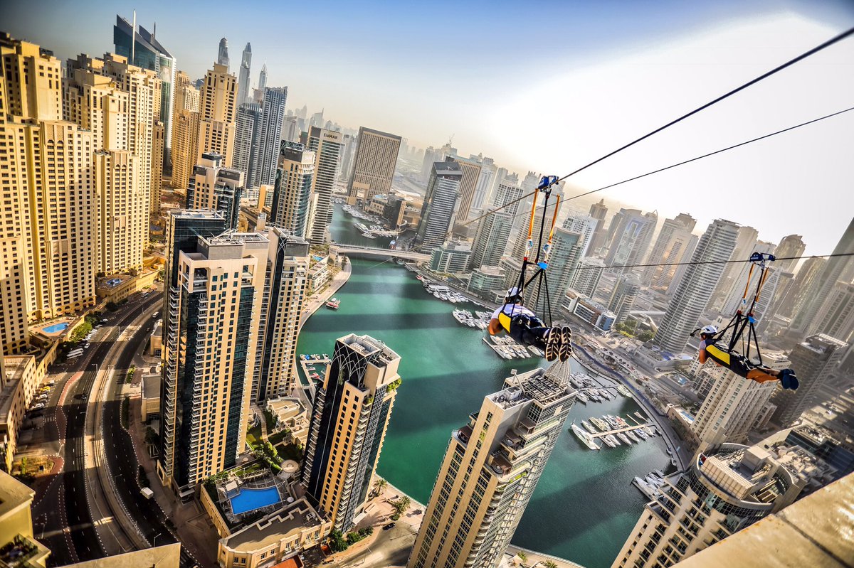 Zip Line Dubai Marina